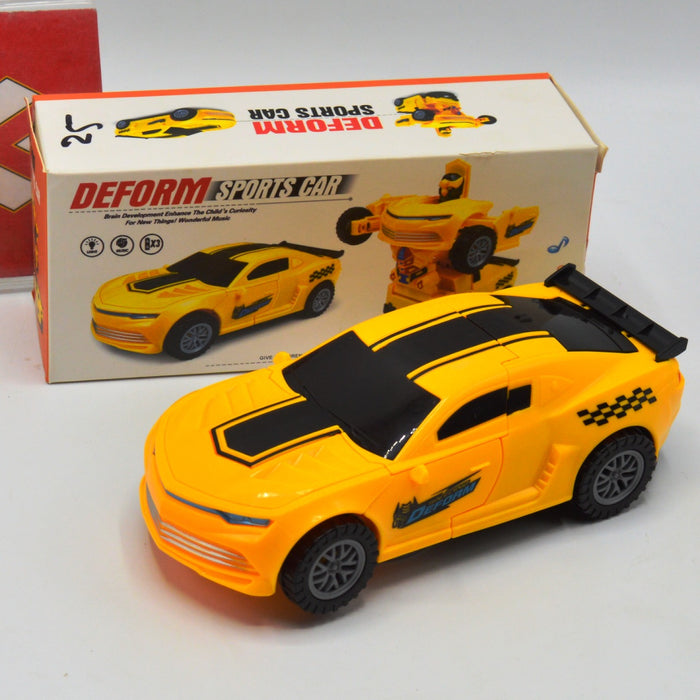 Transformer Deform Sports Car