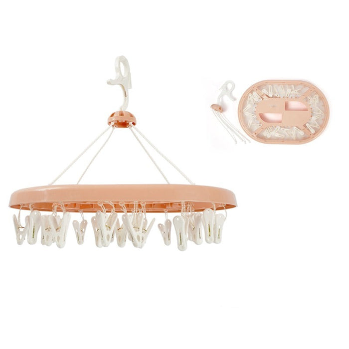Junior Baby Clothes Hanger with Clips