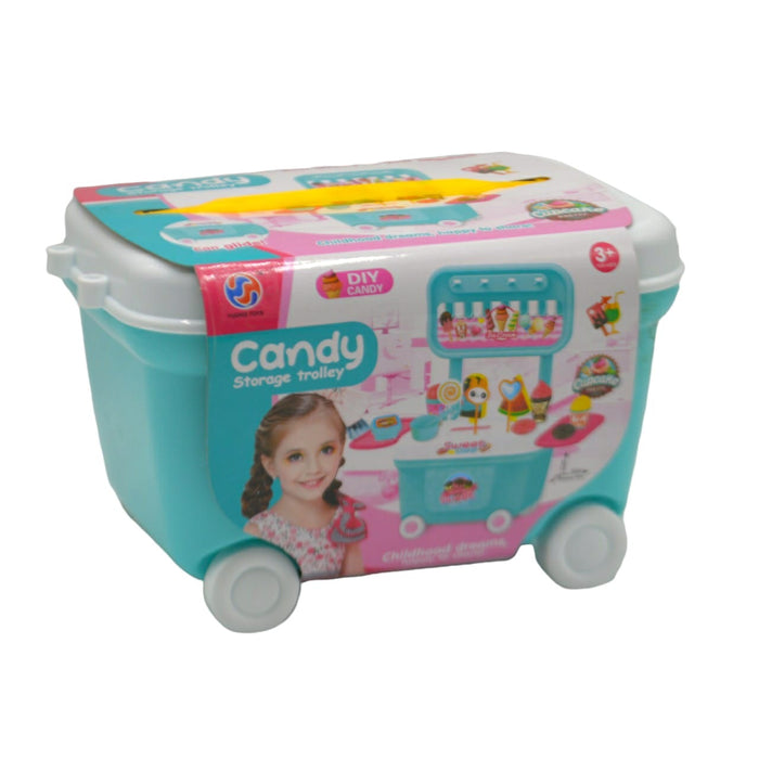 The DIY Candy Storage Trolley