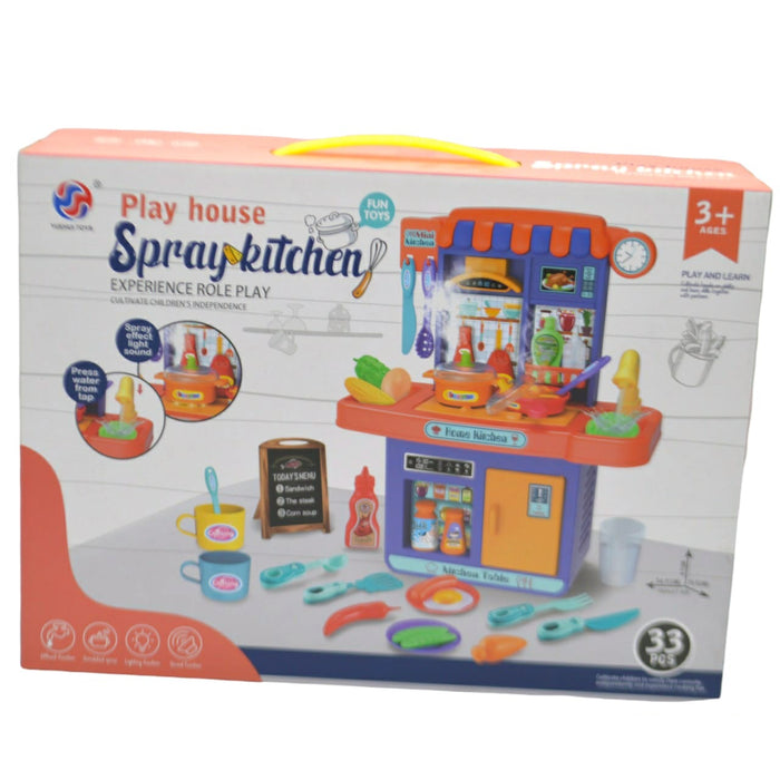 The Play House Spray Kitchen Set