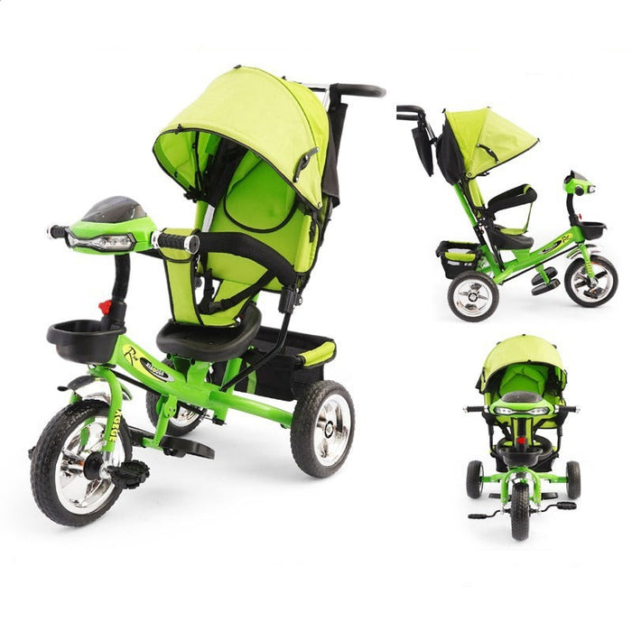 Junior Kids Tent Style Tricycles with Handle