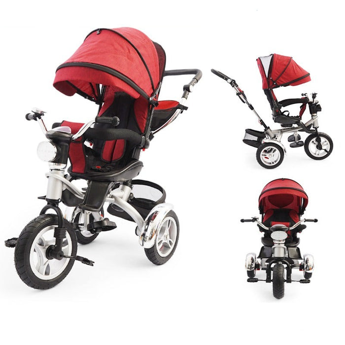 Junior Kids Pram Style Tricycles with Handle