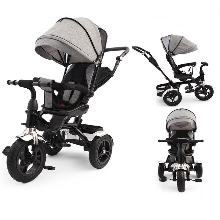 Junior 2 in 1 Kids Pram Style Tricycles with Handle