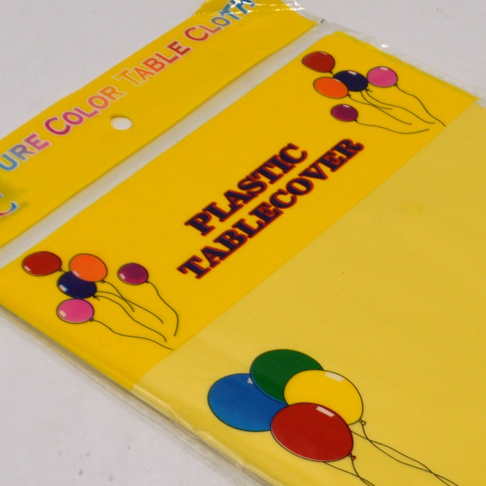 Yellow Color Table Cover for Party