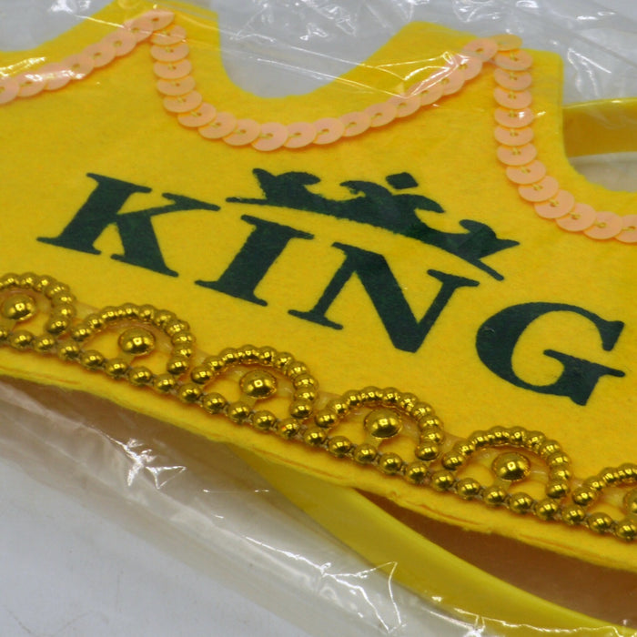 Happy Birthday Led King Crown Caps
