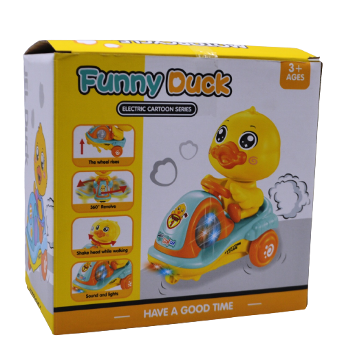 Electric Funny Duck with Light & Sound