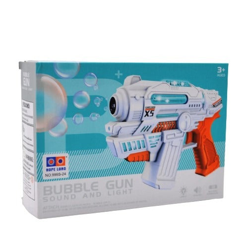 Bubble Gun With Light & Sound