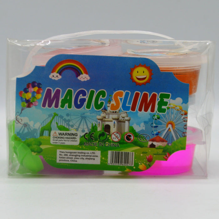 Magic Slime Dough Pack Of 6