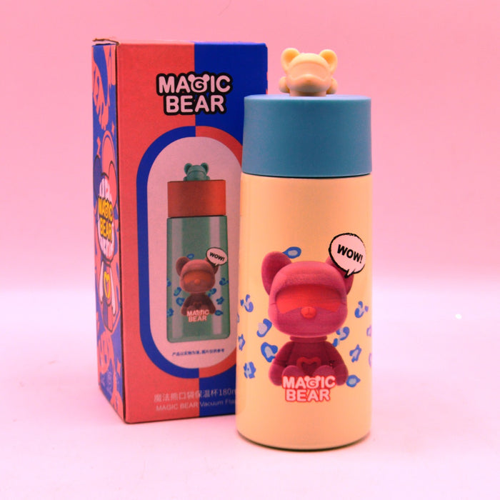New Yellow Magic Bear Vacuum Flask