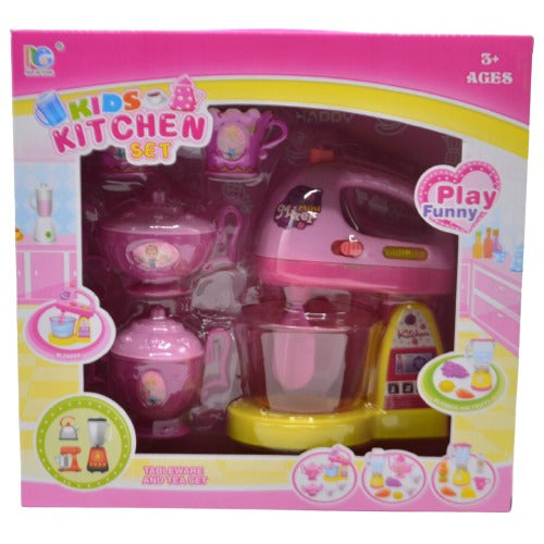Kids Kitchen Play set And Tableware