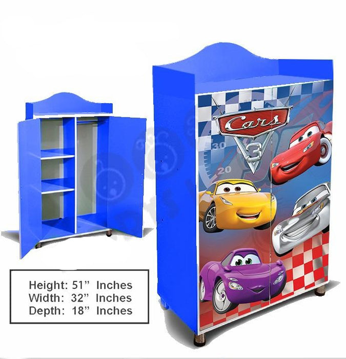 Cars 3 Theme Wooden Drawer