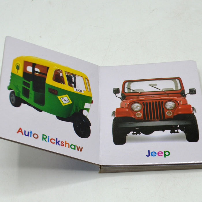 Junior Mini Vehicles Reading Book