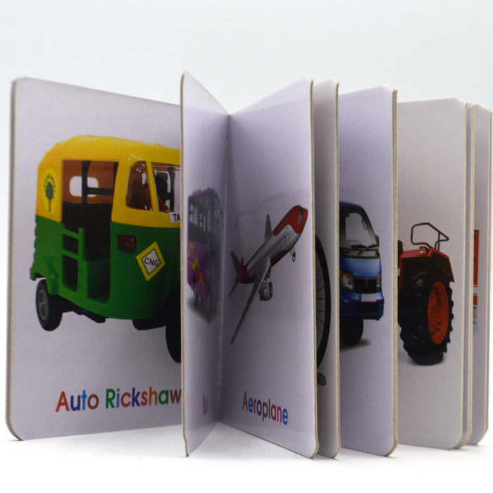 Junior Mini Vehicles Reading Book