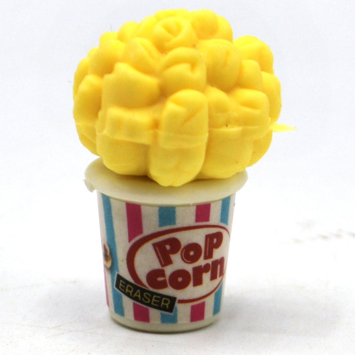 Pop Corn Shape Erasers Pack of 4 Pieces