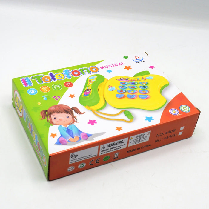 Apple Shape Kids Learning Telephone