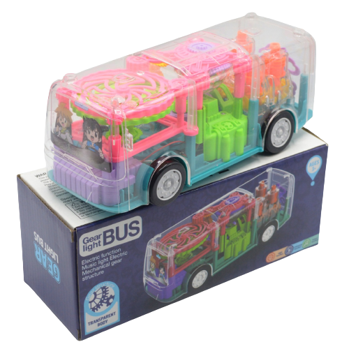 Electric Gear Bus With Light & Sound