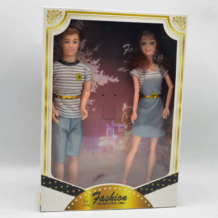 Couple Doll Set For Kids