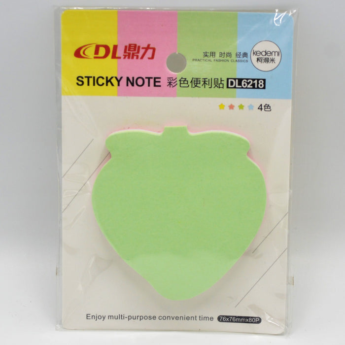 Multicolor Multi Shape Sticky Note