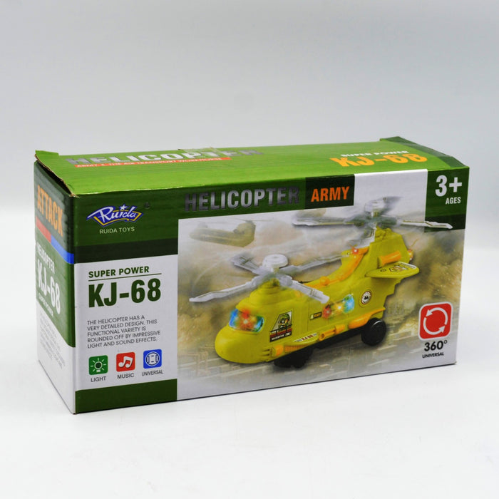 Super Power Helicopter With Light & Sound