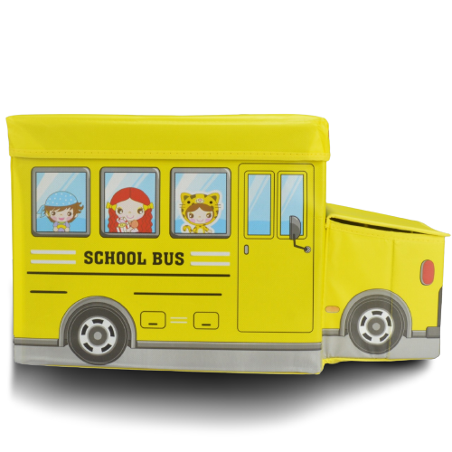 School Bus Shape Storage Boxes