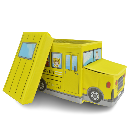 School Bus Shape Storage Boxes