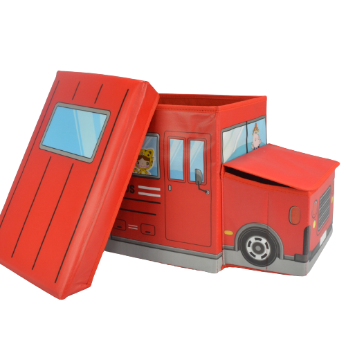 School Bus Shape Storage Boxes