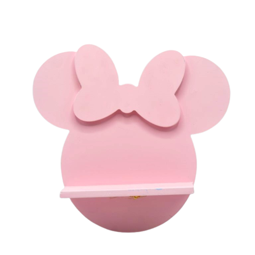 Minnie Mouse Shape Wall Decoration Shelf