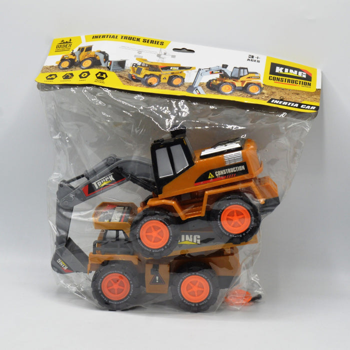 King Construction Truck Set Pack of 2