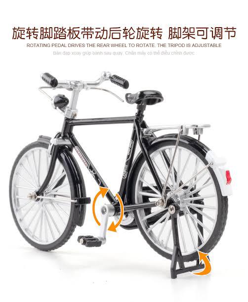 Diecast Metal Body Classic Bicycle Toy