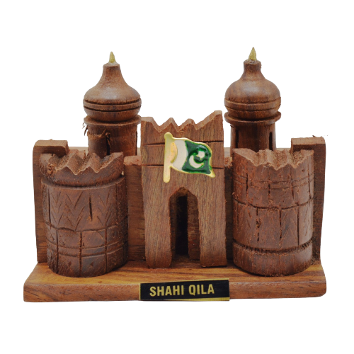 Wooden Shahi Qila Decoration Piece