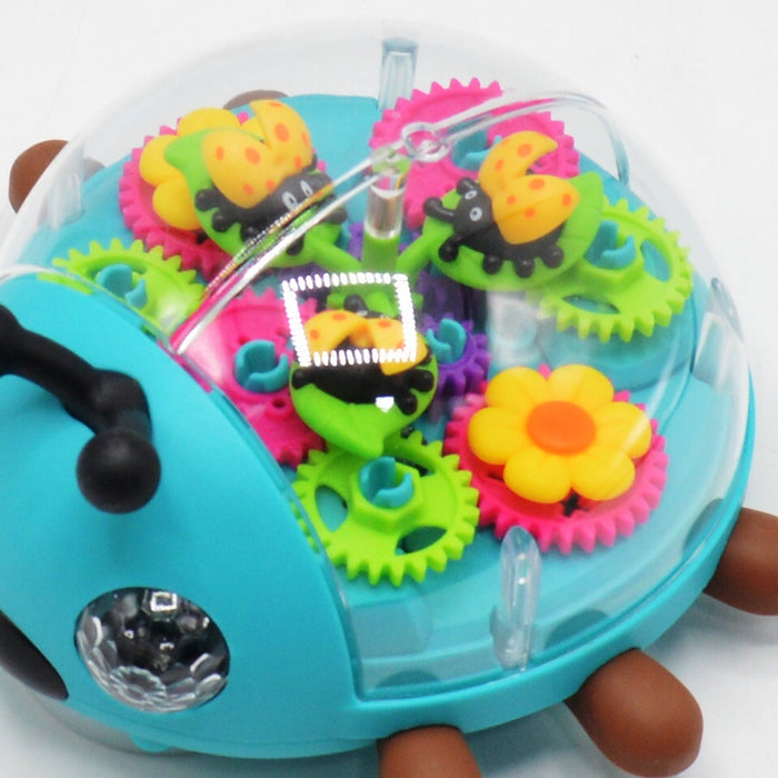 Ladybug Transparent Gear with Light and Sound