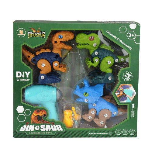 DIY Disassembling Assembling Dinosaur Toy