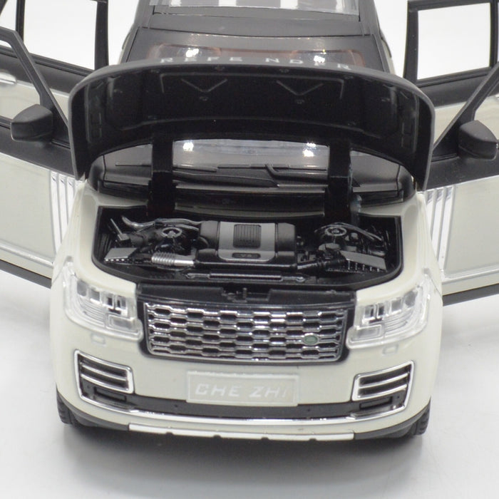Diecast Rang Rover Car With Light & Sound 1:24 Scale