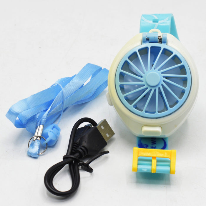 Rechargeable Portable Modren Fan With Light
