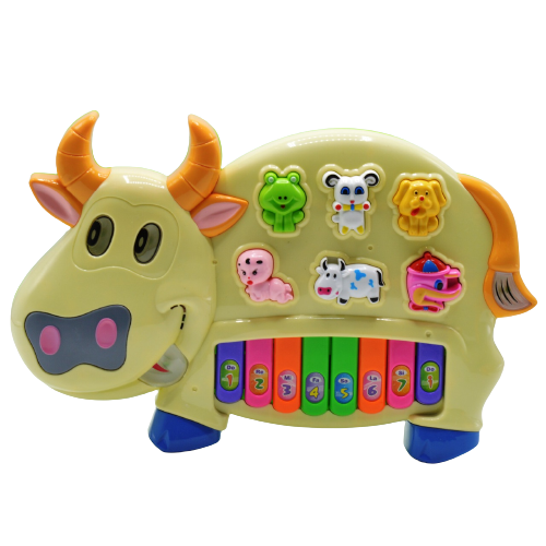 Happy Cow Piano With Light & Sound
