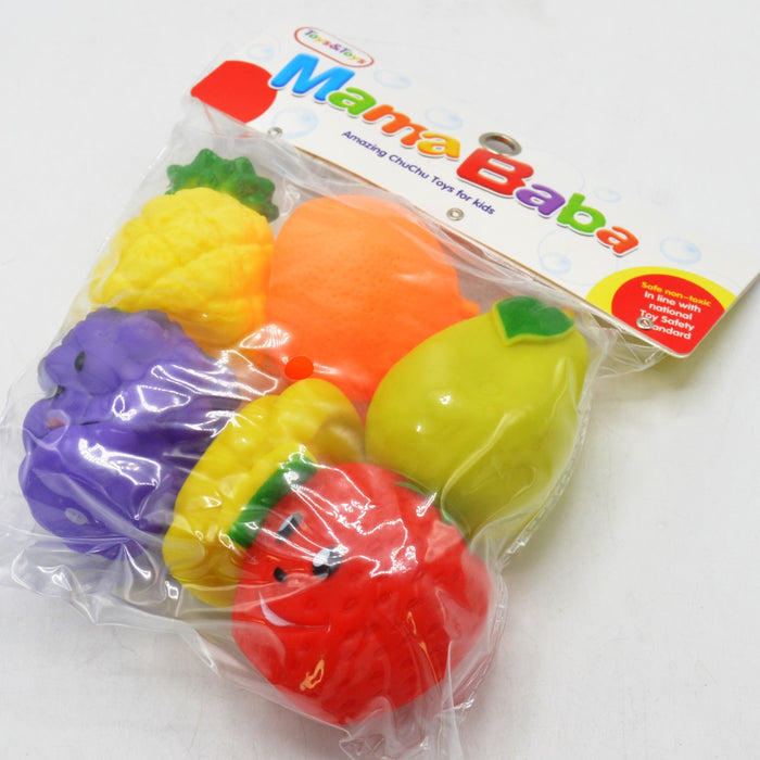 Fruits Shape Chuchu Toys Pack Of 6