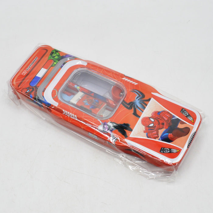 Spider-Man Car Theme Geometry Box With Accessories