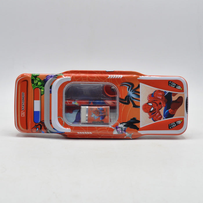 Spider-Man Car Theme Geometry Box With Accessories