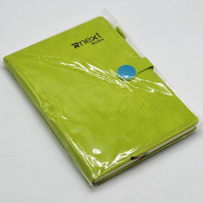 Green Leather Notebook Diary