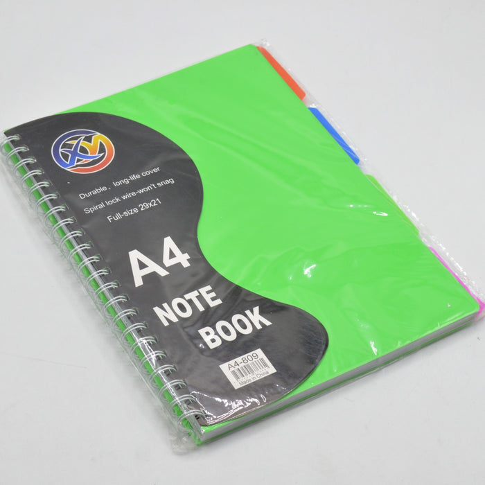 Durable A4 Notebook Diary