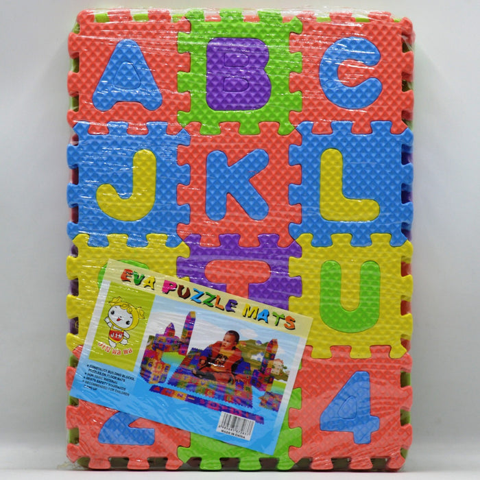 Eva Mats Puzzle Game Alphabets & Numbers