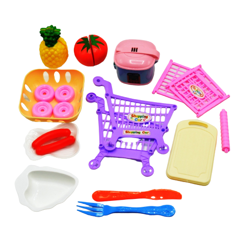 Buy Mini Kitchen Set With Cart Online in Pakistan — Khanaan.pk