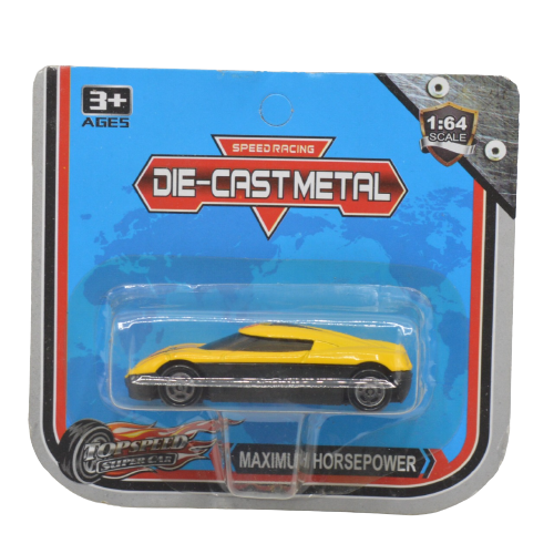 Diecast Metal Body Super Racing Car