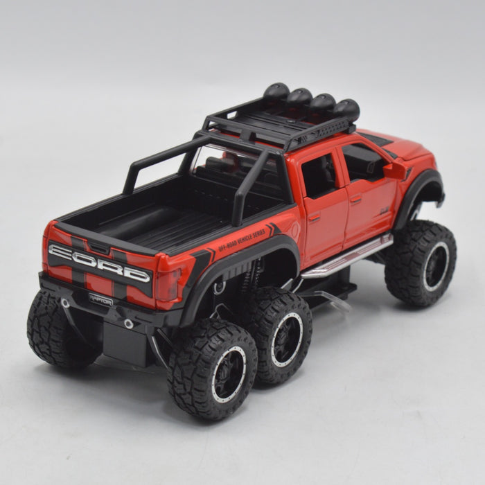 Diecast Metal Body Fort Raptor Jeep With Light & Sound