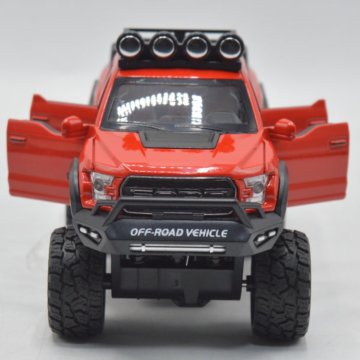 Diecast Metal Body Fort Raptor Jeep With Light & Sound