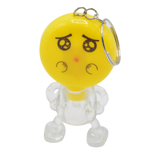 Mini Smiles Theme LED Light Keychain