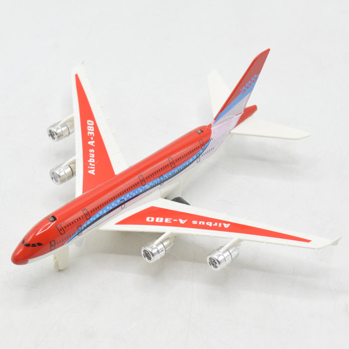 Diecast Metal Body Airplane With Light & Sound