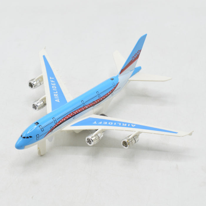 Diecast Metal Body Airplane With Light & Sound