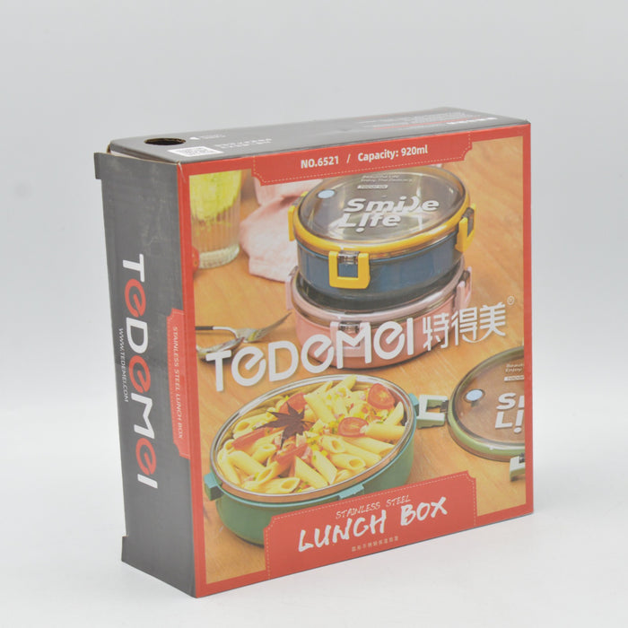 Tedemei Stainless Steel Dish Lunch Box