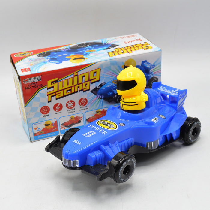 Electric Swing Racing Car With Light & Sound